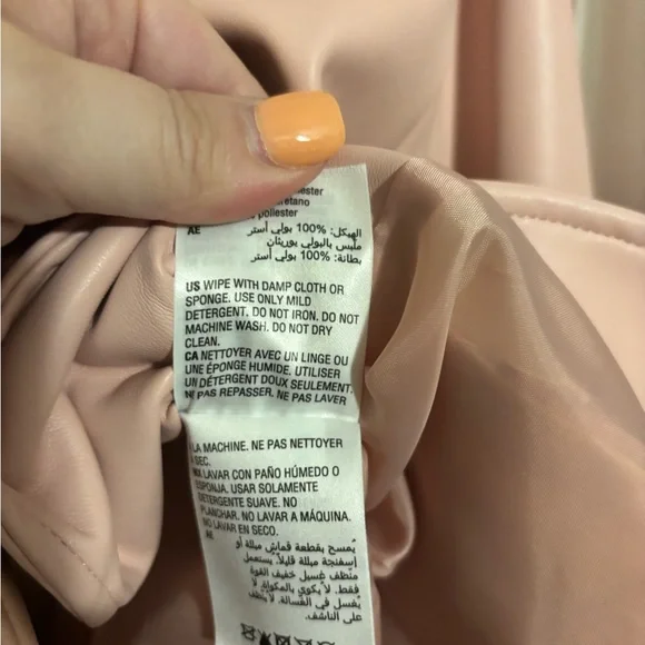 Bar III Women's Blush Pink Blazer - Picture 5 of 5